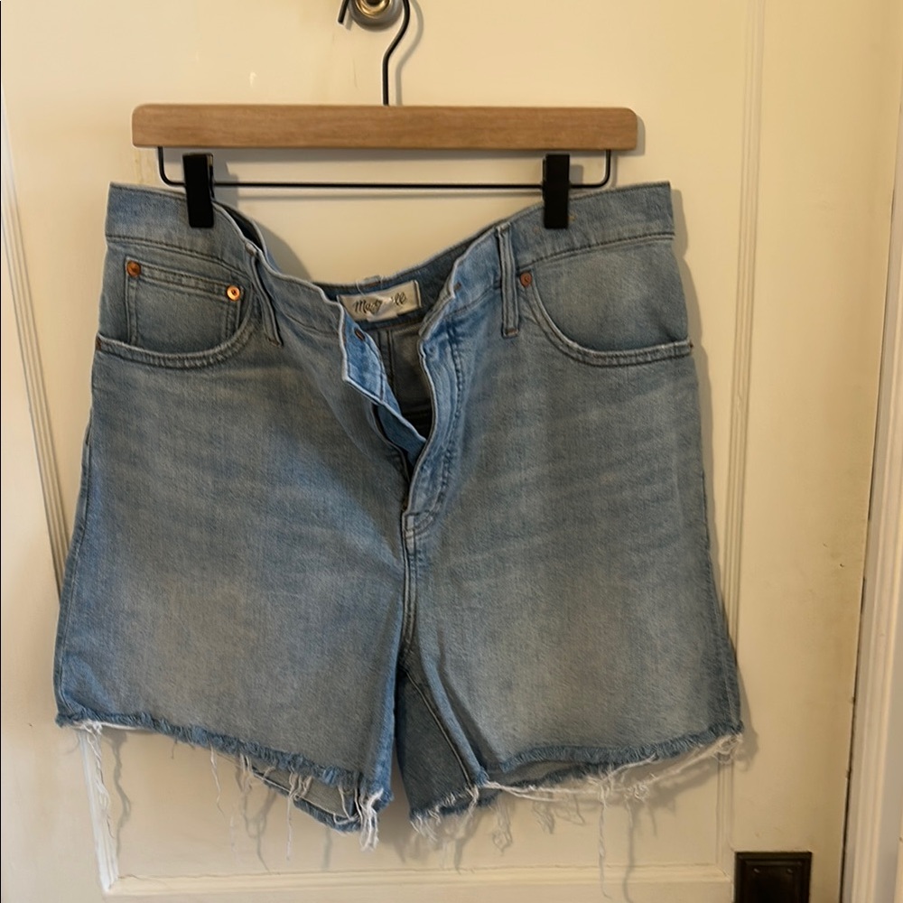 Madewell High-Rise Denim Shorts